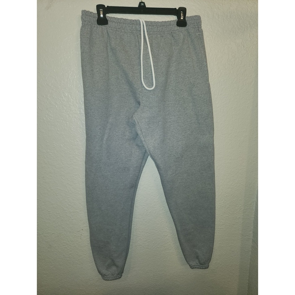Athletic‎ Works Men's Gray Sweatpants Tag:32x34 Actual Measurements:32x29 - Picture 2 of 7